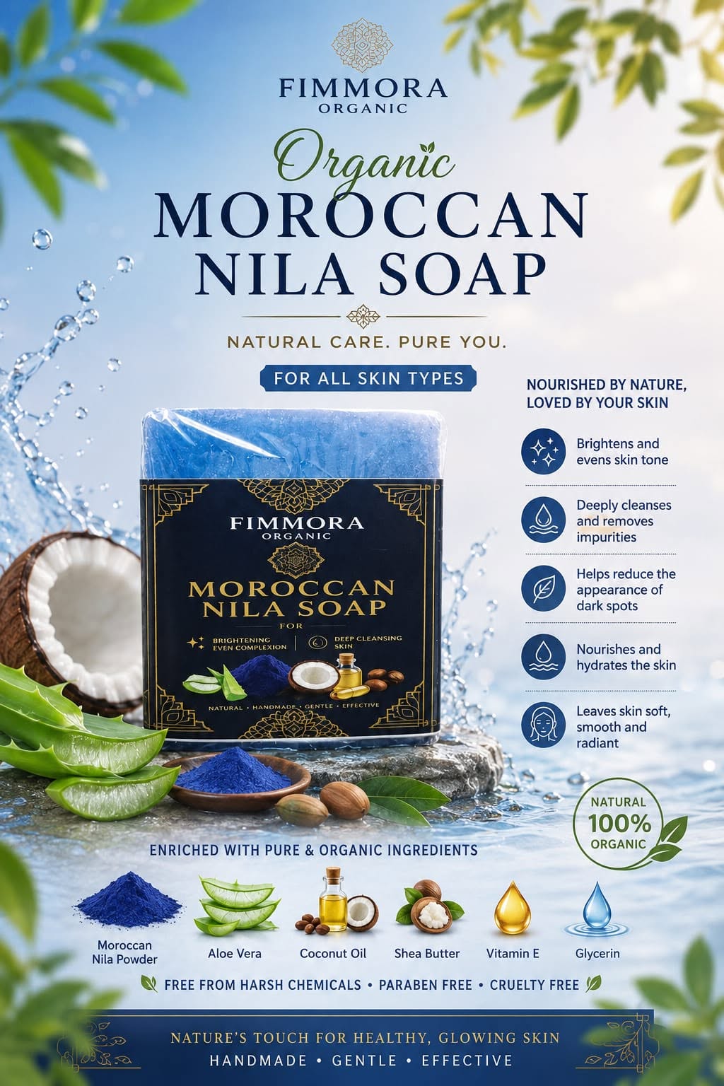 Organic Moroccan Nila Soap